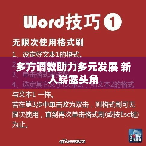 多方调教助力多元发展 新人崭露头角