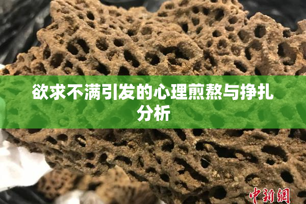 欲求不满引发的心理煎熬与挣扎分析