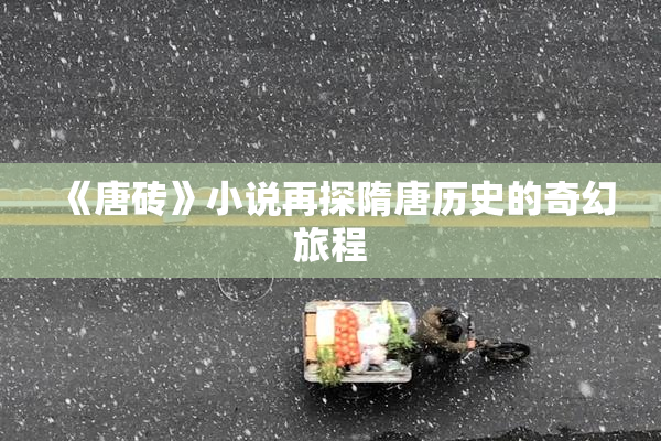 《唐砖》小说再探隋唐历史的奇幻旅程