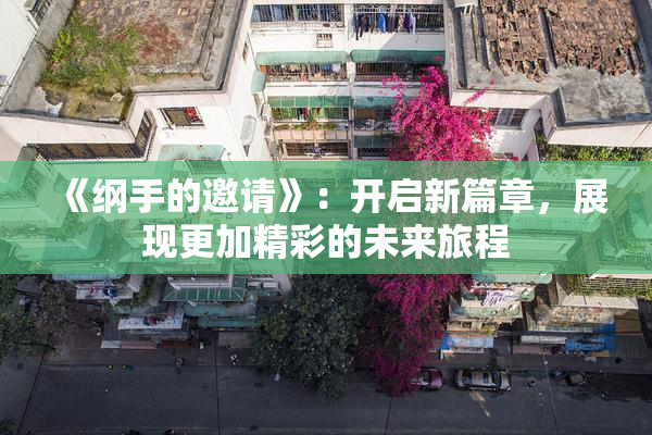 《纲手的邀请》：开启新篇章，展现更加精彩的未来旅程