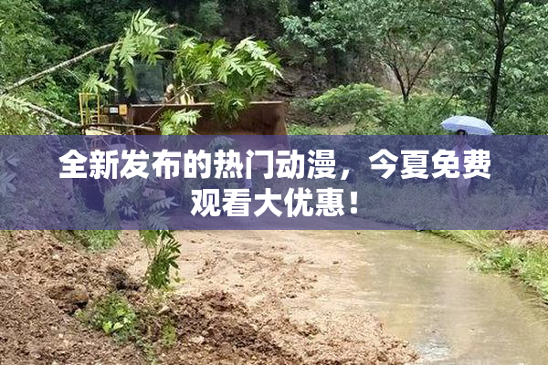 全新发布的热门动漫，今夏免费观看大优惠！