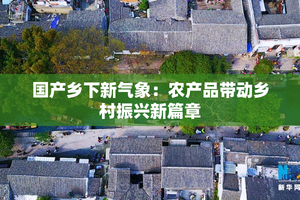 国产乡下新气象：农产品带动乡村振兴新篇章