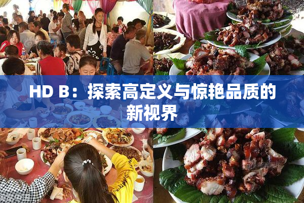 HD B：探索高定义与惊艳品质的新视界