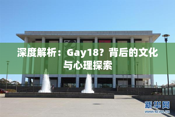 深度解析：Gay18？背后的文化与心理探索