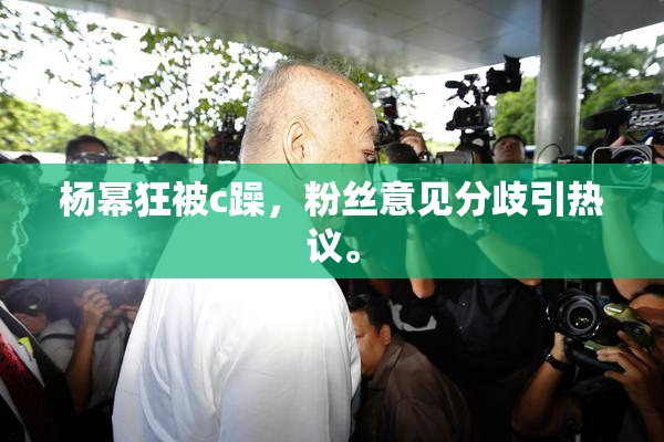 杨幂狂被c躁，粉丝意见分歧引热议。