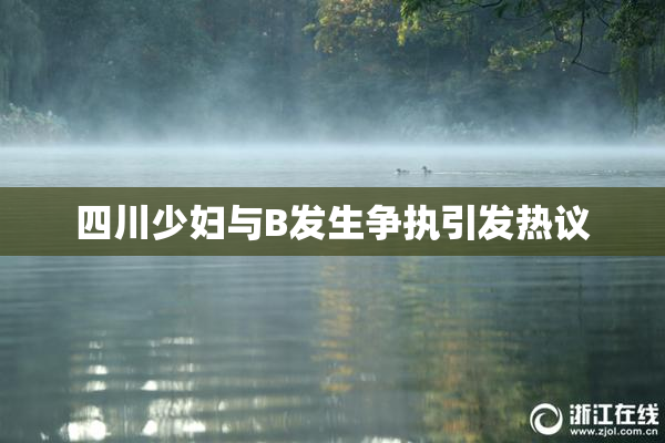 四川少妇与B发生争执引发热议