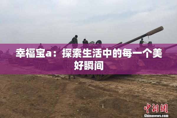 幸福宝a：探索生活中的每一个美好瞬间