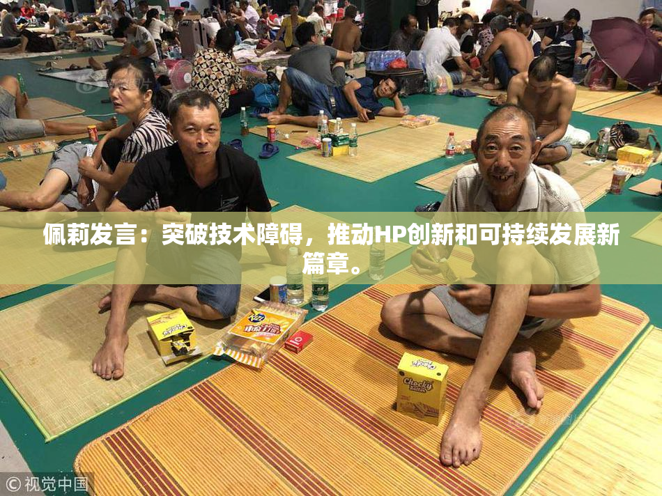 佩莉发言：突破技术障碍，推动HP创新和可持续发展新篇章。