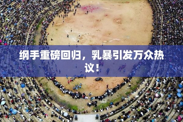 纲手重磅回归，乳暴引发万众热议！