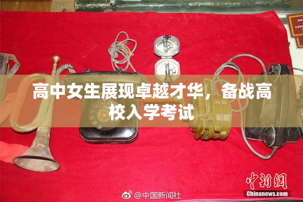 高中女生展现卓越才华，备战高校入学考试