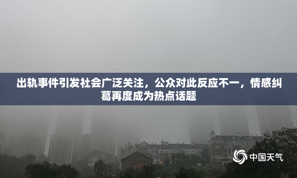 出轨事件引发社会广泛关注，公众对此反应不一，情感纠葛再度成为热点话题