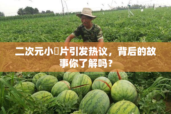 二次元小黃片引发热议，背后的故事你了解吗？