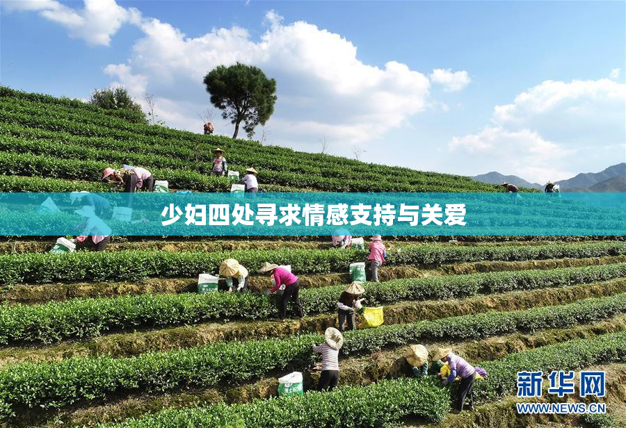 少妇四处寻求情感支持与关爱