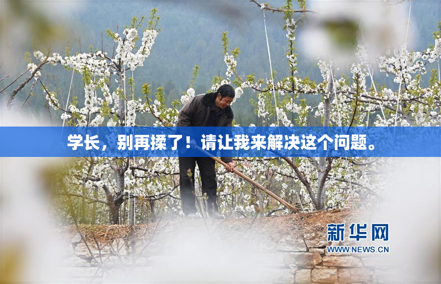 学长，别再揉了！请让我来解决这个问题。