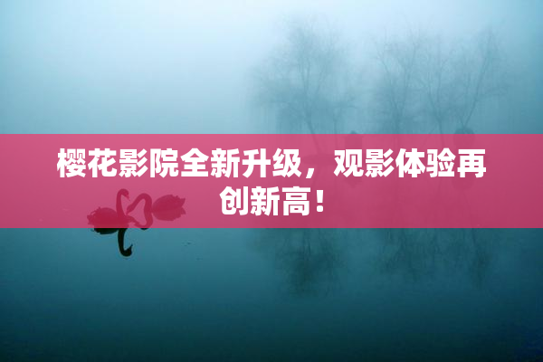 樱花影院全新升级，观影体验再创新高！