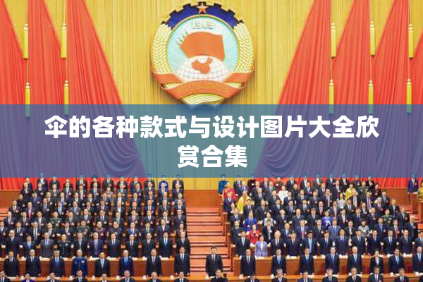 伞的各种款式与设计图片大全欣赏合集