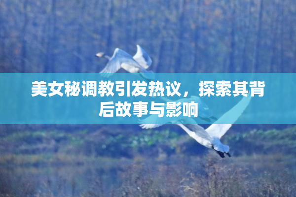 美女秘调教引发热议，探索其背后故事与影响