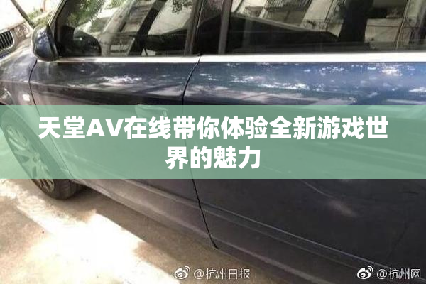 天堂A∨在线带你体验全新游戏世界的魅力