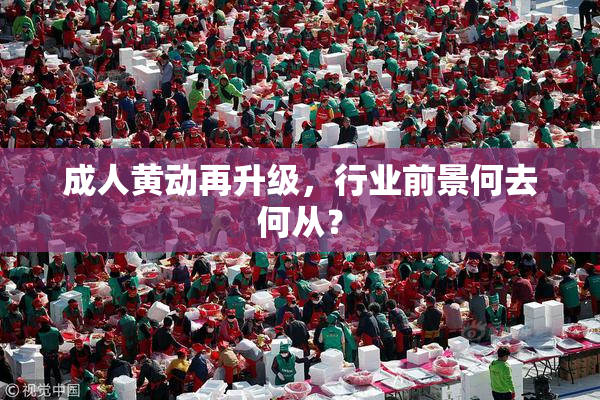 成人黄动再升级，行业前景何去何从？
