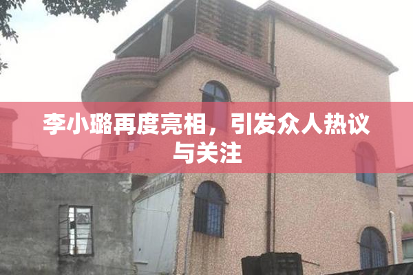 李小璐再度亮相，引发众人热议与关注