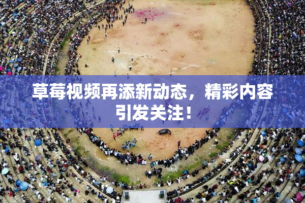 草莓视频再添新动态，精彩内容引发关注！
