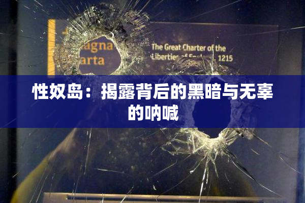 性奴岛：揭露背后的黑暗与无辜的呐喊