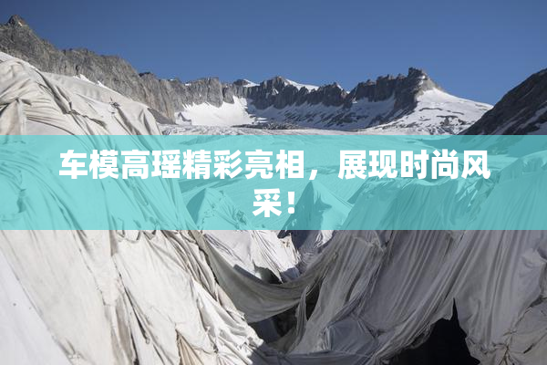 车模高瑶精彩亮相，展现时尚风采！