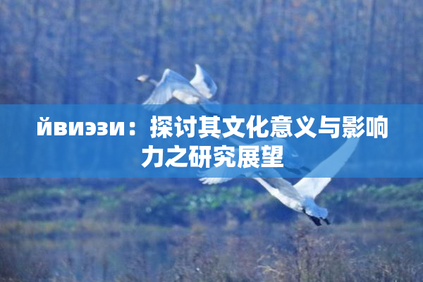 йвиэзи：探讨其文化意义与影响力之研究展望