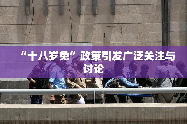 “十八岁免”政策引发广泛关注与讨论