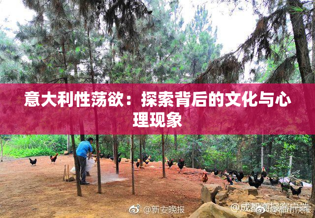 意大利性荡欲：探索背后的文化与心理现象