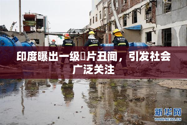 印度曝出一级婬片丑闻，引发社会广泛关注