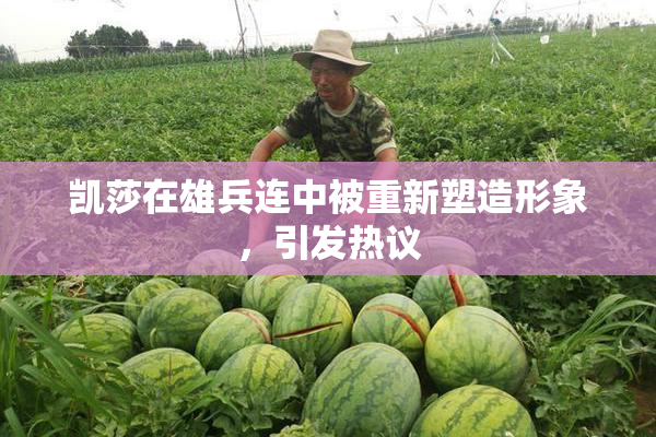 凯莎在雄兵连中被重新塑造形象，引发热议