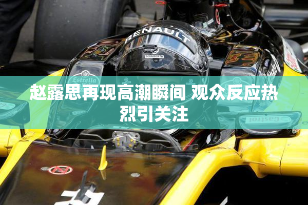赵露思再现高潮瞬间 观众反应热烈引关注