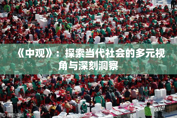 《中观》：探索当代社会的多元视角与深刻洞察