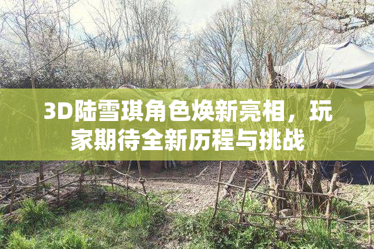 3D陆雪琪角色焕新亮相，玩家期待全新历程与挑战