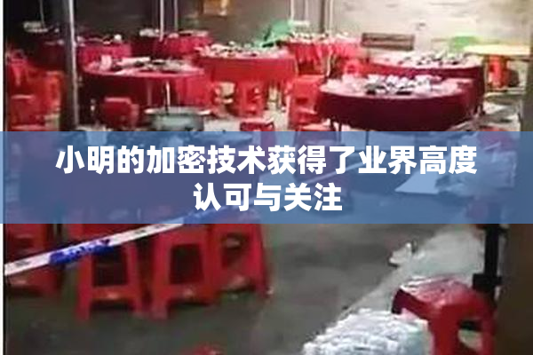 小明的加密技术获得了业界高度认可与关注