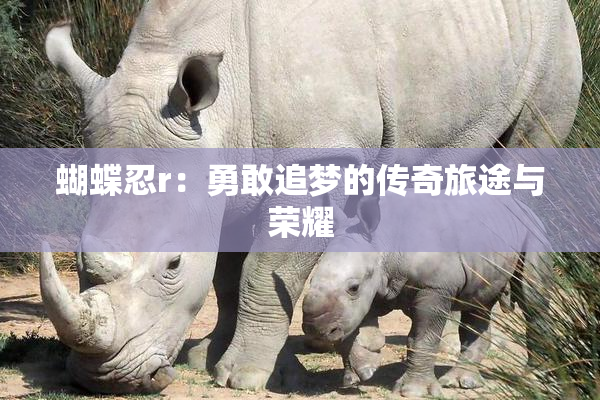 蝴蝶忍r：勇敢追梦的传奇旅途与荣耀
