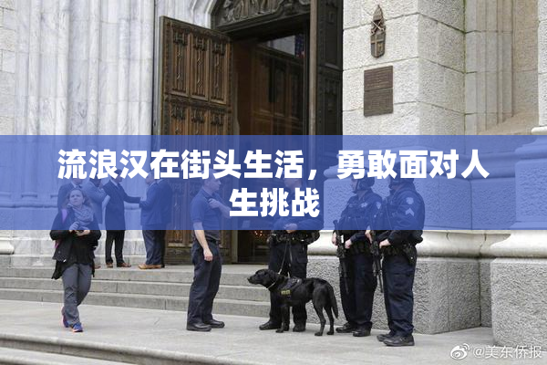 流浪汉在街头生活，勇敢面对人生挑战