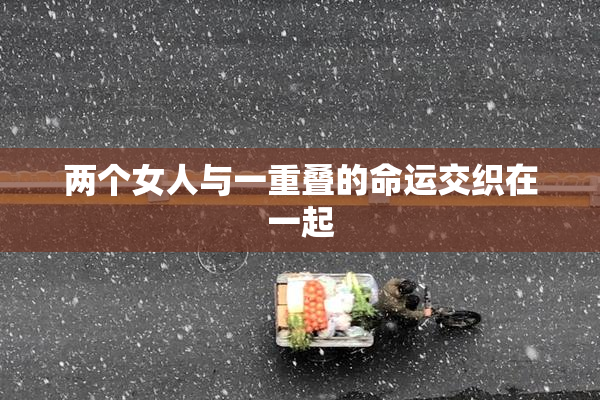 两个女人与一重叠的命运交织在一起