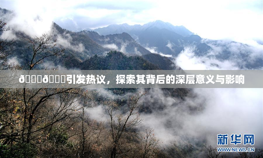 🐔🐔引发热议，探索其背后的深层意义与影响