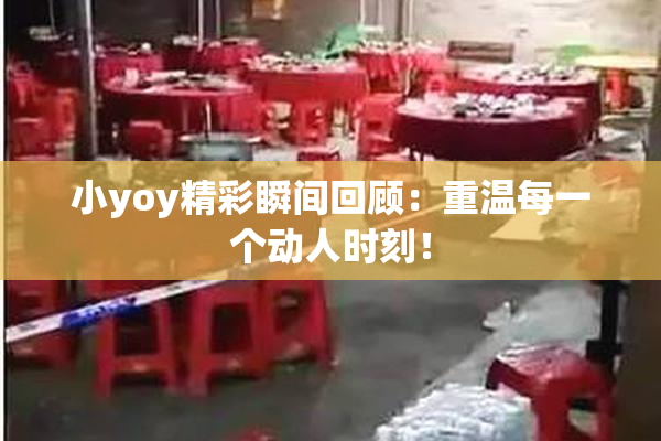 小yoy精彩瞬间回顾：重温每一个动人时刻！