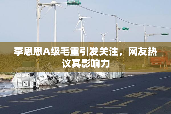 李思思A级毛重引发关注，网友热议其影响力