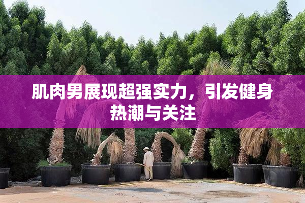 肌肉男展现超强实力，引发健身热潮与关注