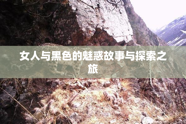 女人与黑色的魅惑故事与探索之旅