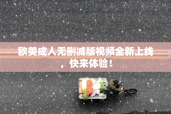 欧美成人无删减版视频全新上线，快来体验！