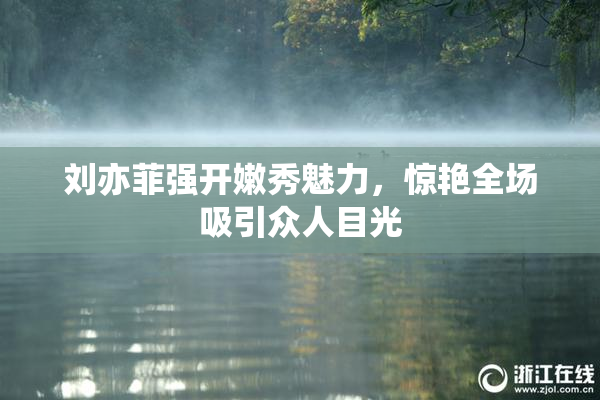 刘亦菲强开嫩秀魅力，惊艳全场吸引众人目光