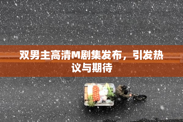 双男主高清M剧集发布，引发热议与期待