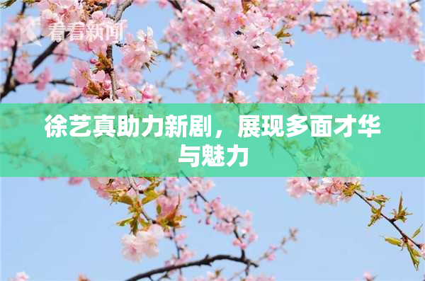 徐艺真助力新剧，展现多面才华与魅力