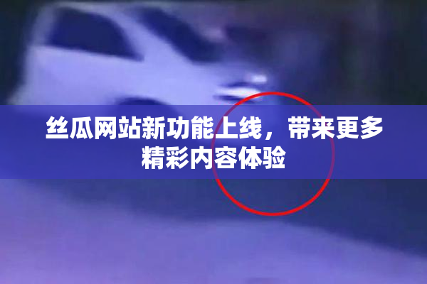 丝瓜网站新功能上线，带来更多精彩内容体验