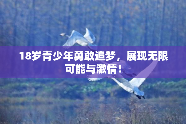 18岁青少年勇敢追梦，展现无限可能与激情！
